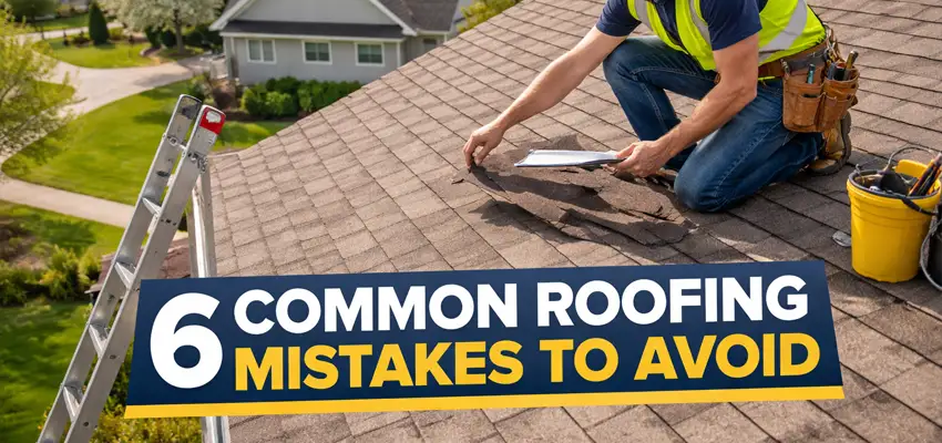 Common Roofing Mistakes Homeowners Make and How to Avoid Them