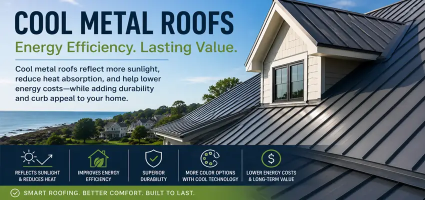 Cool Metal Roofs Explained: FAQs For South Shore Homeowners Hingham massachusetts