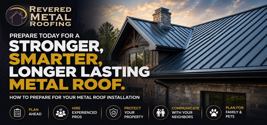 How to Prepare Your Home for a Metal Roof Installation