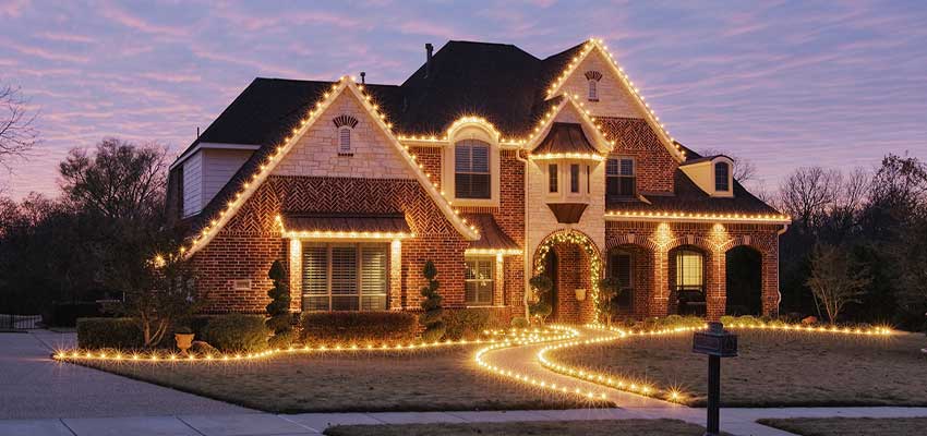 Stringing Up Christmas Lights? Follow These Tips to Protect Your Roof Hingham, MA