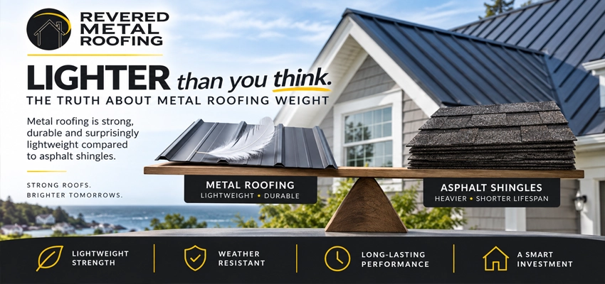 The Weight of Roofing Materials: Metal vs. Asphalt Shingles