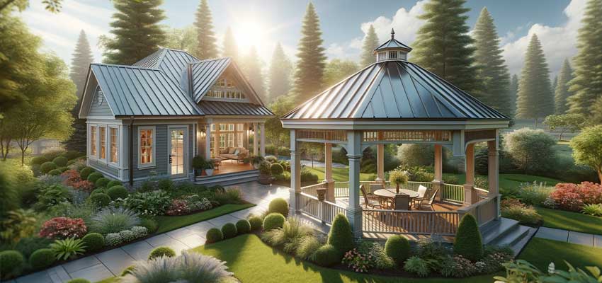Your Guide to Metal Roofing For Gazebos and Sheds Plymouth, MA
